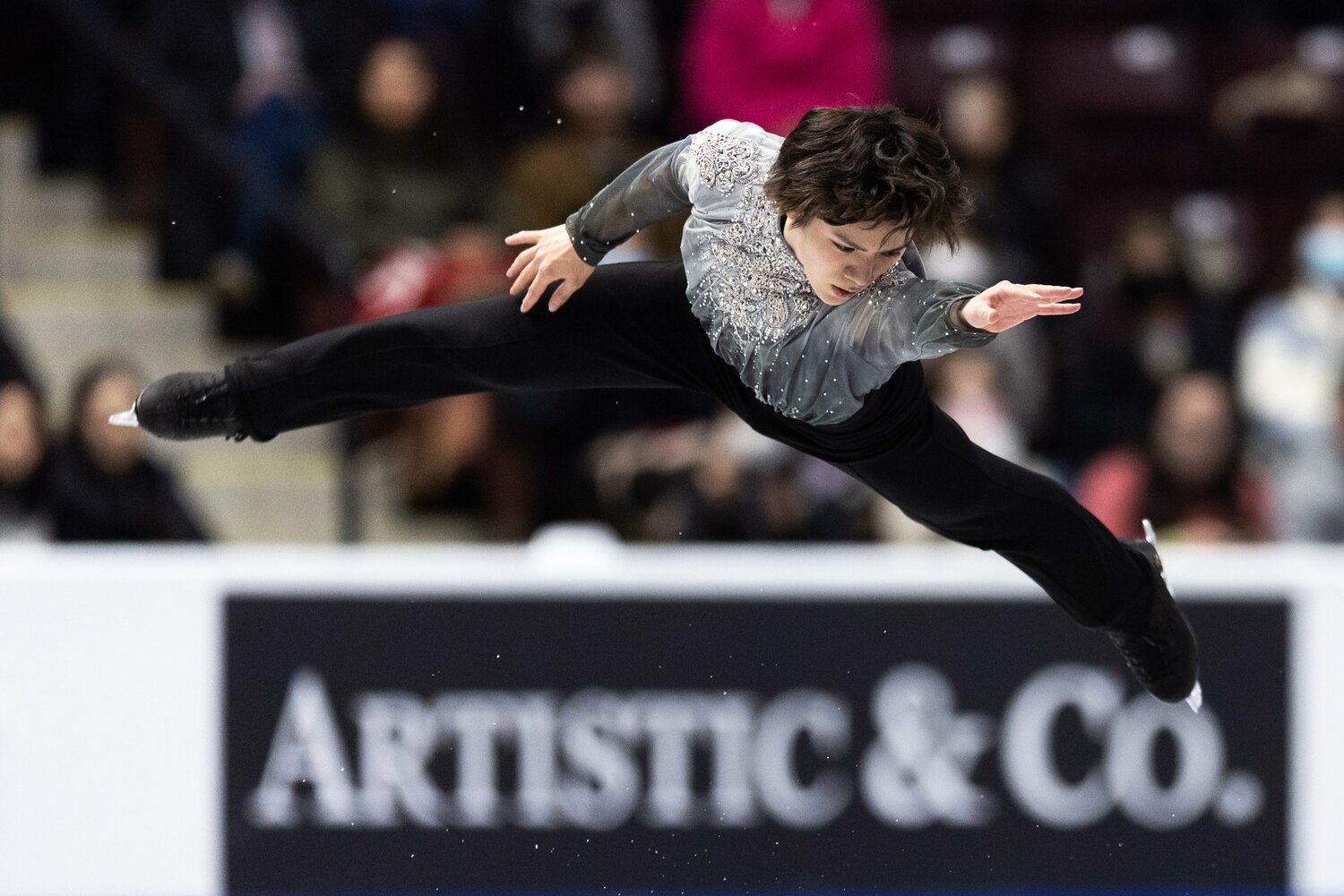 スケートカナダでのフリー。メロディをすくい上げる、美しい演技だった