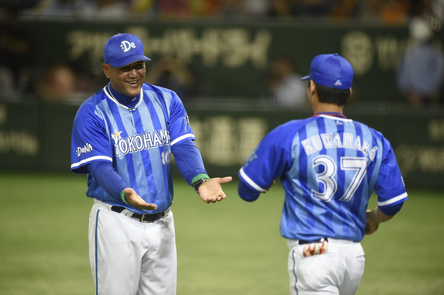 監督就任1年目（2016年）のラミレス　©Hideki Sugiyama