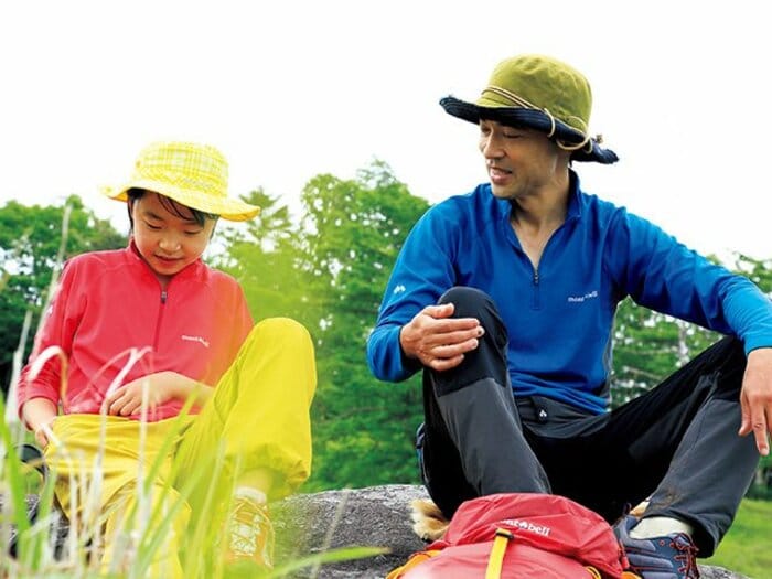 服部文祥 「サバイバル登山家の非サバイバル親子登山」＜Number Web＞ photograph by Takashi Iga