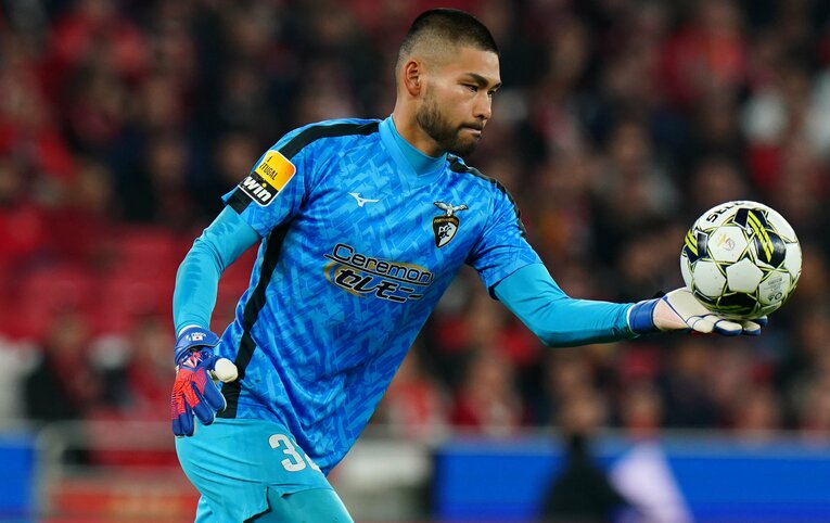 ポルトガル1部ポルティモネンセで正GKの座を射止めた中村航輔　©Getty Images
