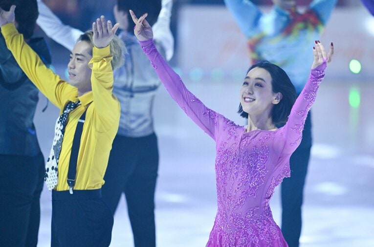 フレンズオンアイスで共演を果たした高橋大輔と浅田真央　©Asami Enomoto