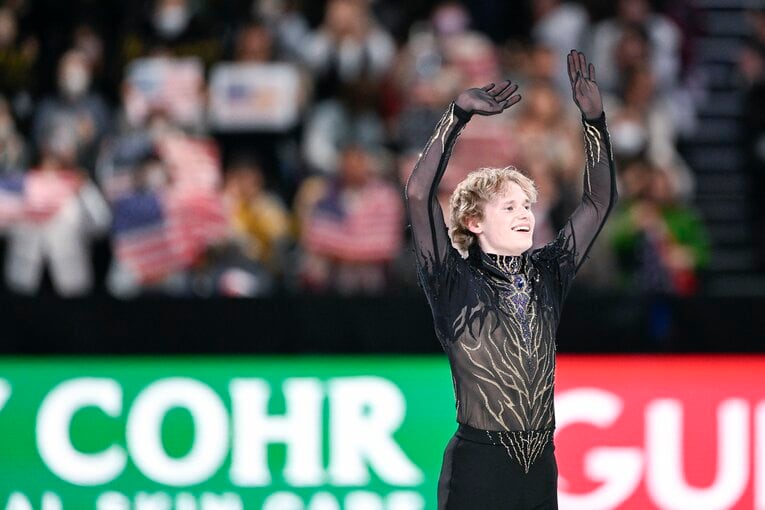 GPファイナルで圧巻の優勝を果たしたイリア・マリニン　©Asami Enomoto