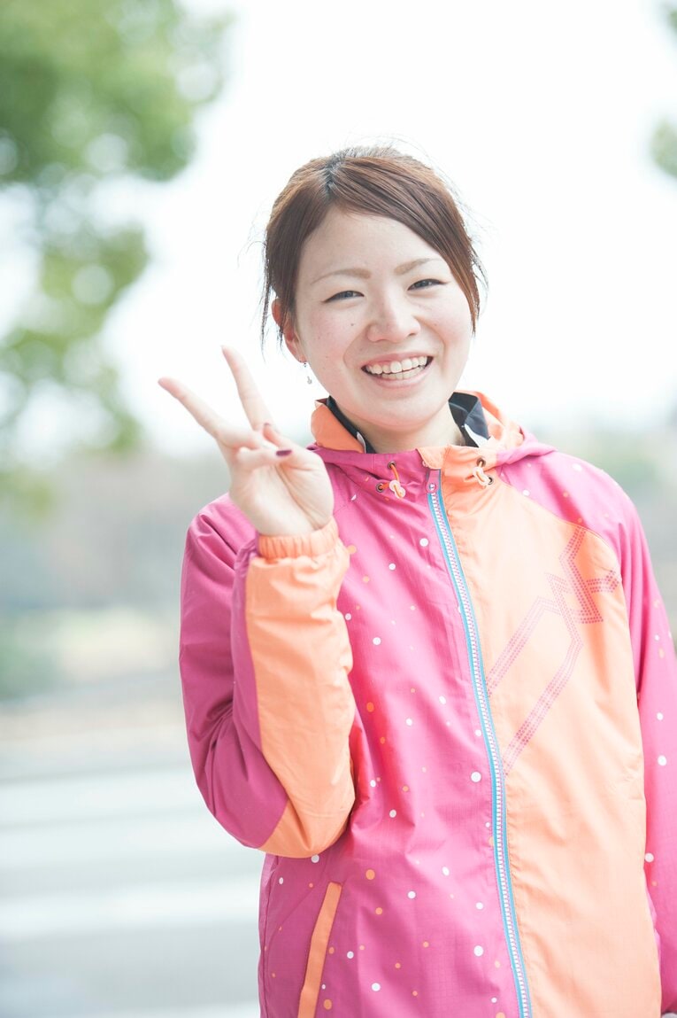 2014年、ダイハツ入社前の前田　©Mami Yamada