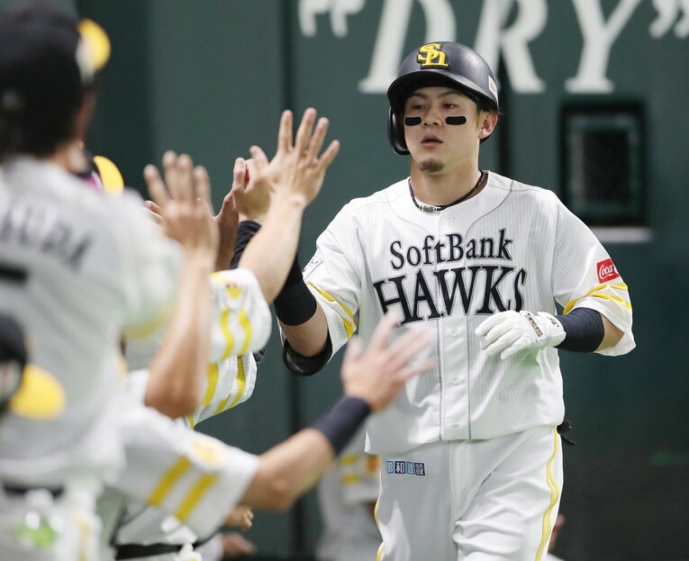 2010年育成ドラフト5位の牧原大成。三軍制の「1期生」　©JIJI PRESS