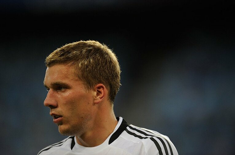 ルーカス・ポドルスキ ／ photograph by Takuya Sugiyama