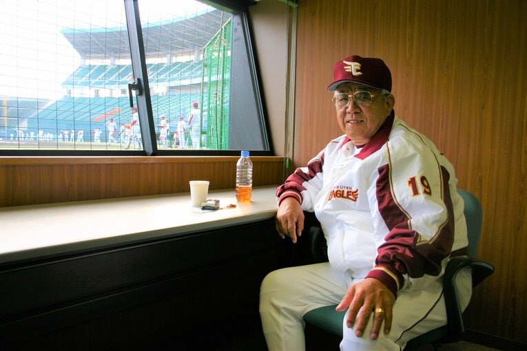 2006年3月、楽天監督就任1年目の野村克也（3/3）　©Genki Taguchi