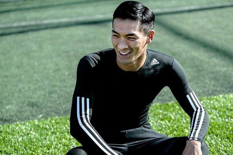 昨季のベストイレブンで、日本代表に名前を連ねる槙野智章は間違いなくトップクラスのDFだ。昨年はプロ初タイトルを手にし、次の目標を見据えている。 ／ photograph by Kiichi Matsumoto