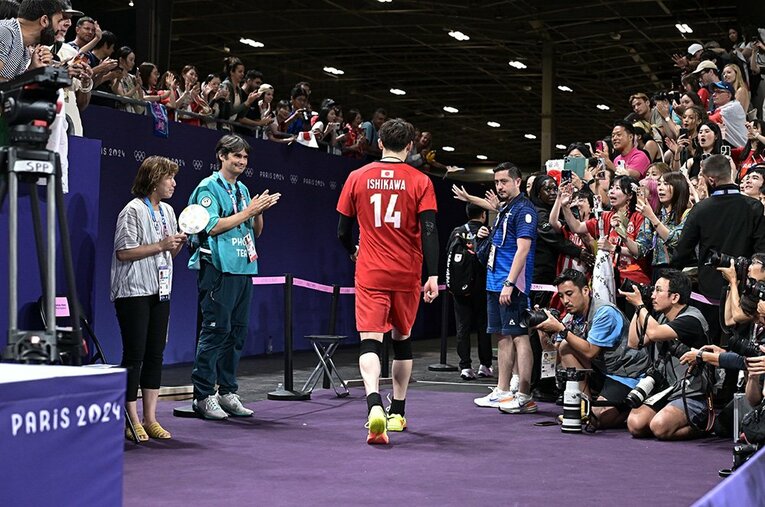 パリ五輪・準々決勝イタリア戦 ／ photograph by Takuya Kaneko/JMPA