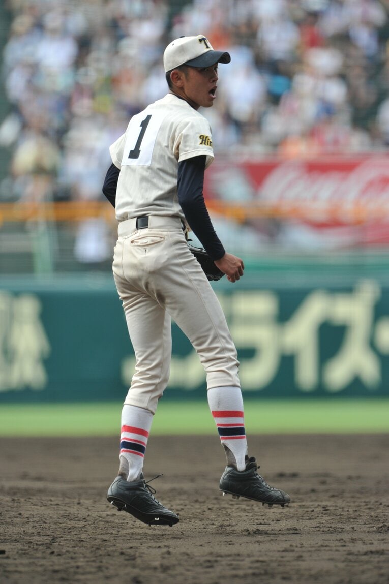 東洋大姫路時代の原樹理　©Hideki Sugiyama