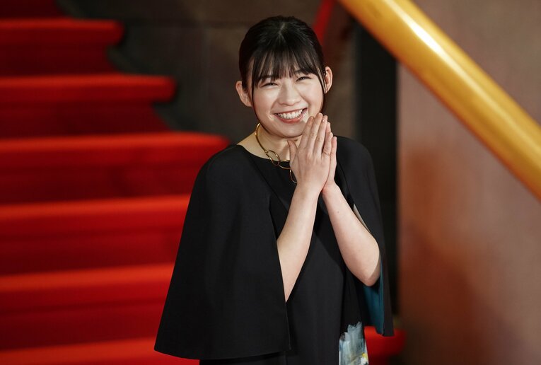 オズワルド伊藤俊介の妹で、女優として活躍する伊藤沙莉　©JIJI PRESS