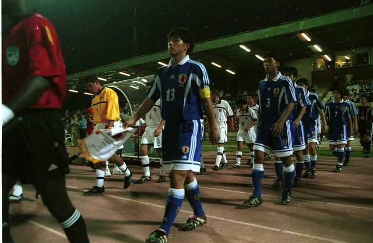 ワールドユースでもキャプテンとなった小野　©AFLO