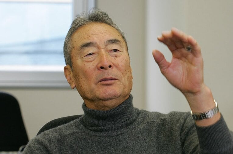 2006年の金田正一。引退後もロッテ監督、名球会など球界で存在感を放った　©Toshiya Kondo