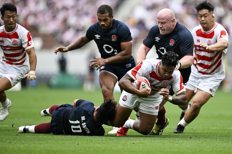 第二次エディー・ジョーンズHC体制の初陣となったイングランド戦　©Asami Enomoto