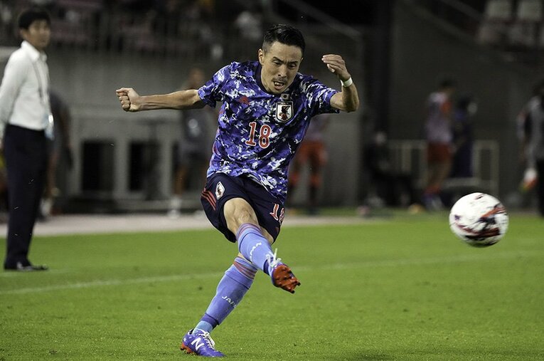 7月のE-1選手権、勝てば優勝という韓国戦にスタメンで出場した水沼宏太。代表でプレーし感じたことをインタビューで聞いた ／ photograph by Getty Images