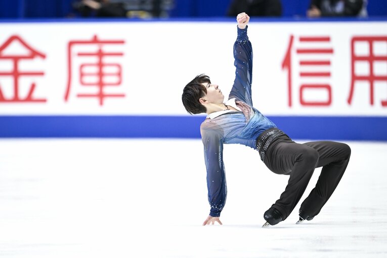 中田璃士、全日本選手権フリーの演技　©︎Asami Enomoto