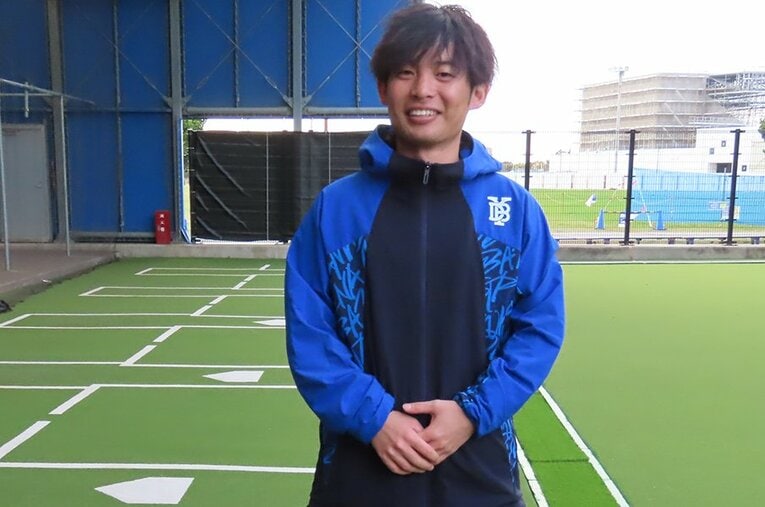 DeNAのデータアナリスト藤井氏。チームをどう強くしようと日々取り組んでいるのか ／ photograph by Kou Hiroo