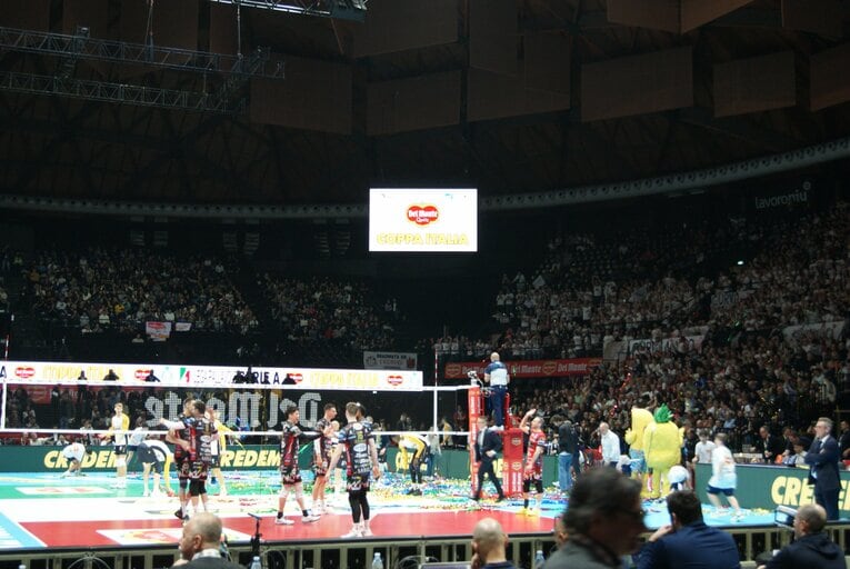 コッパ・イタリア準決勝 ペルージャvs.ベローナ　©︎Takashi Yuge