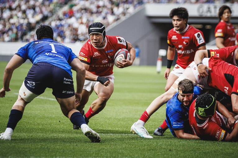 原田衛（東芝ブレイブルーパス東京）©︎Kiichi Matsumoto