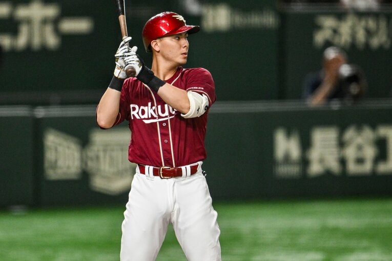 今江二軍打撃コーチ（当時）の助言もあり、打撃が向上したという　©️Nanae Suzuki