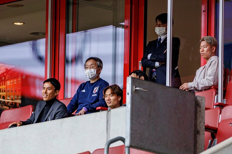 22年9月の日本代表欧州遠征　©Kiichi Matsumoto