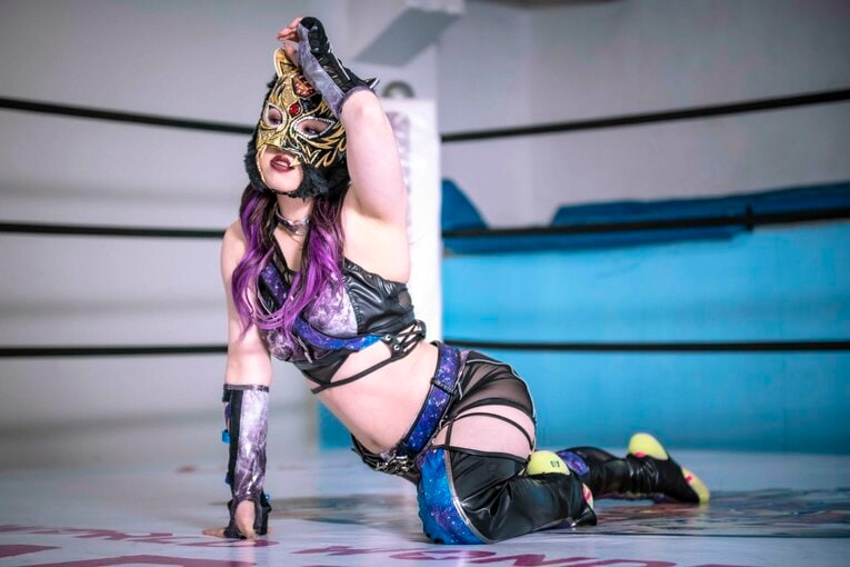 「アンチの存在も面白さ」大人になったスターライト・キッドが語るヒールの充実感と“マスクウーマンの野望”《新成人特別グラビア》(25)