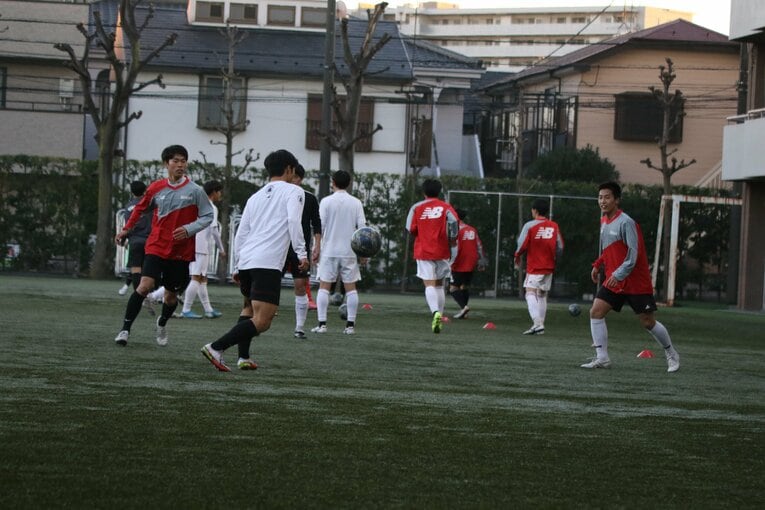 武南高校サッカー部の練習風景　©︎Takahito Ando