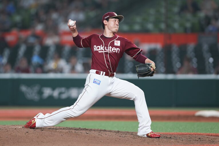 毎年球種を増やすなど入団後も研鑽を惜しまなかった　©JIJI PRESS