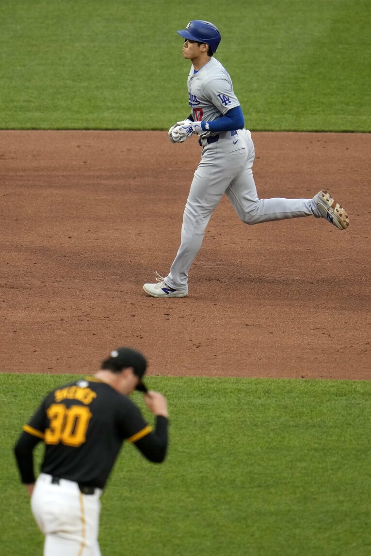 スキーンズから本塁打を放った大谷　©AP/AFLO