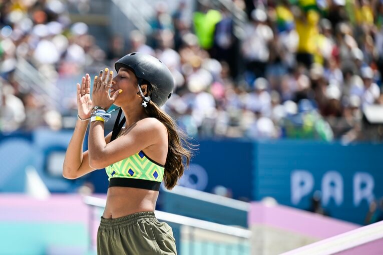 東京五輪で銀メダルだったブラジルのレアウが銅メダルに　©Asami Enomoto／JMPA