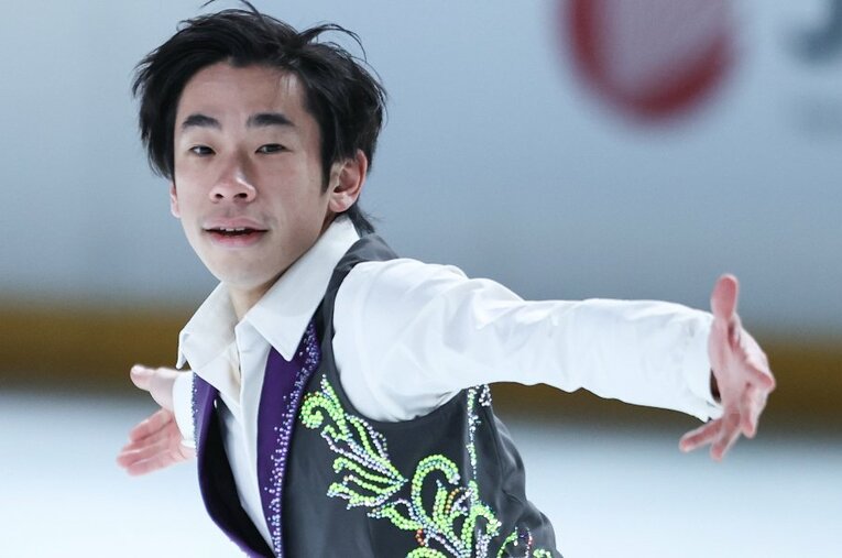 2023年も現役選手として大会出場を続けている織田信成 ／ photograph by JIJI PRESS