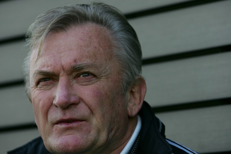 ジェフ時代のオシム（2004年）　©Takao Yamada