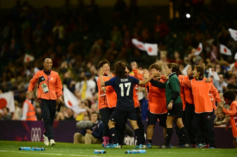 永里優季（2012年ロンドン五輪）©︎JMPA