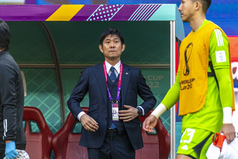 森保監督　©Takuya Sugiyama／JMPA