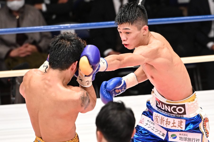 21戦全勝中谷潤人が本場デビュー 23歳“井上尚弥に次ぐエース候補”が明かす「僕が“愛の拳士”を名乗る理由」<Number Web> photograph by AFLO