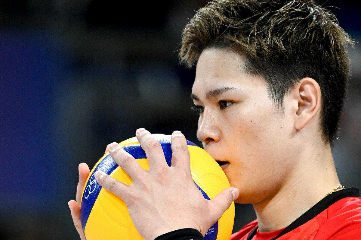 62 【西田有志】2024 バレーボール男子日本代表 トレーディング