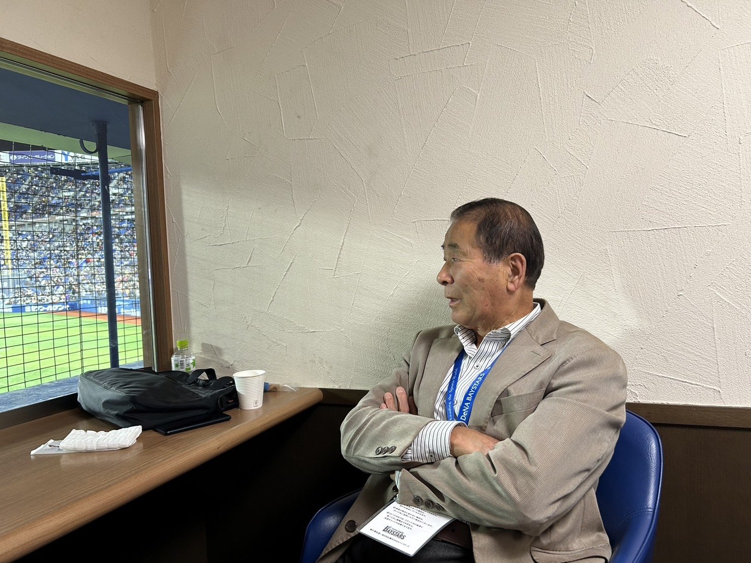 2018年までDeNAのGMを務めた高田繁氏　©Hidenobu Murase