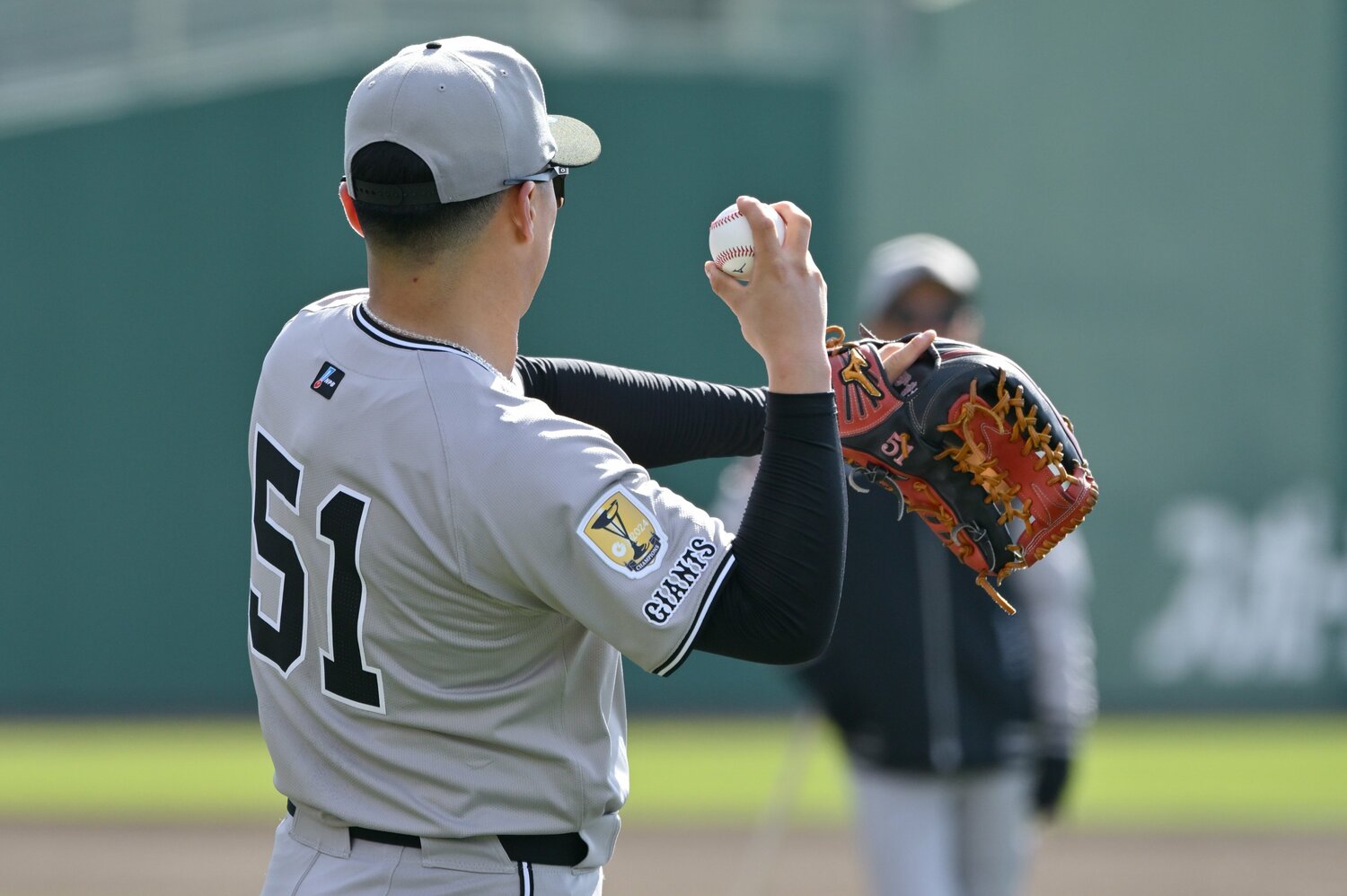 背番号「51」はもちろん、イチローにあやかってのもの　©Hideki Sugiyama