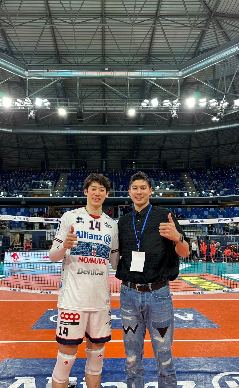 今年3月、イタリア訪問時に撮影（本人提供）