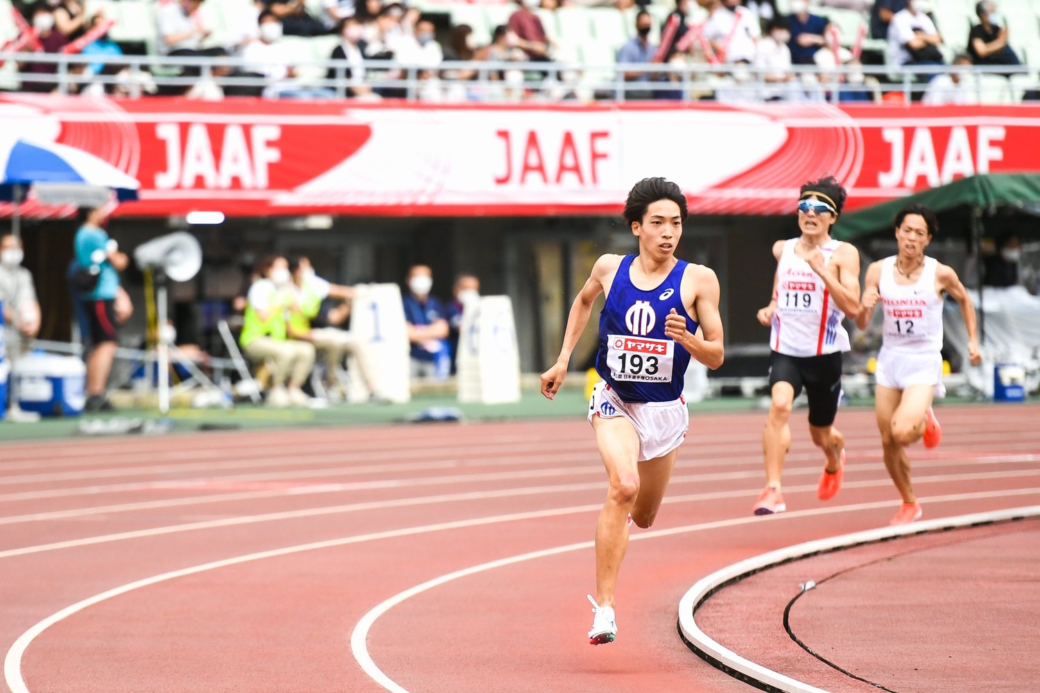 日本選手権にて　©Asami Enomoto