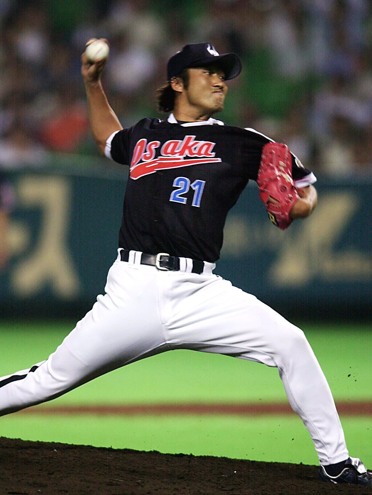 2001年6月13日、盛田幸妃は脳腫瘍からの復帰後初勝利をあげた　©JIJI PRESS