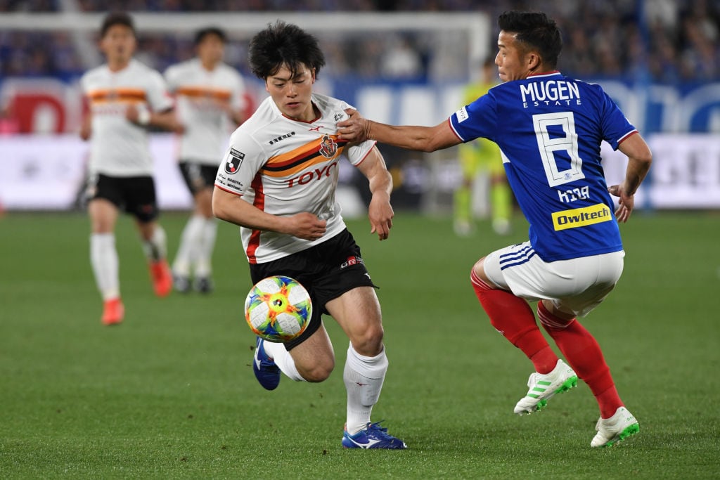 2019年、プロ1年目の相馬　©Masashi Hara/Getty Images