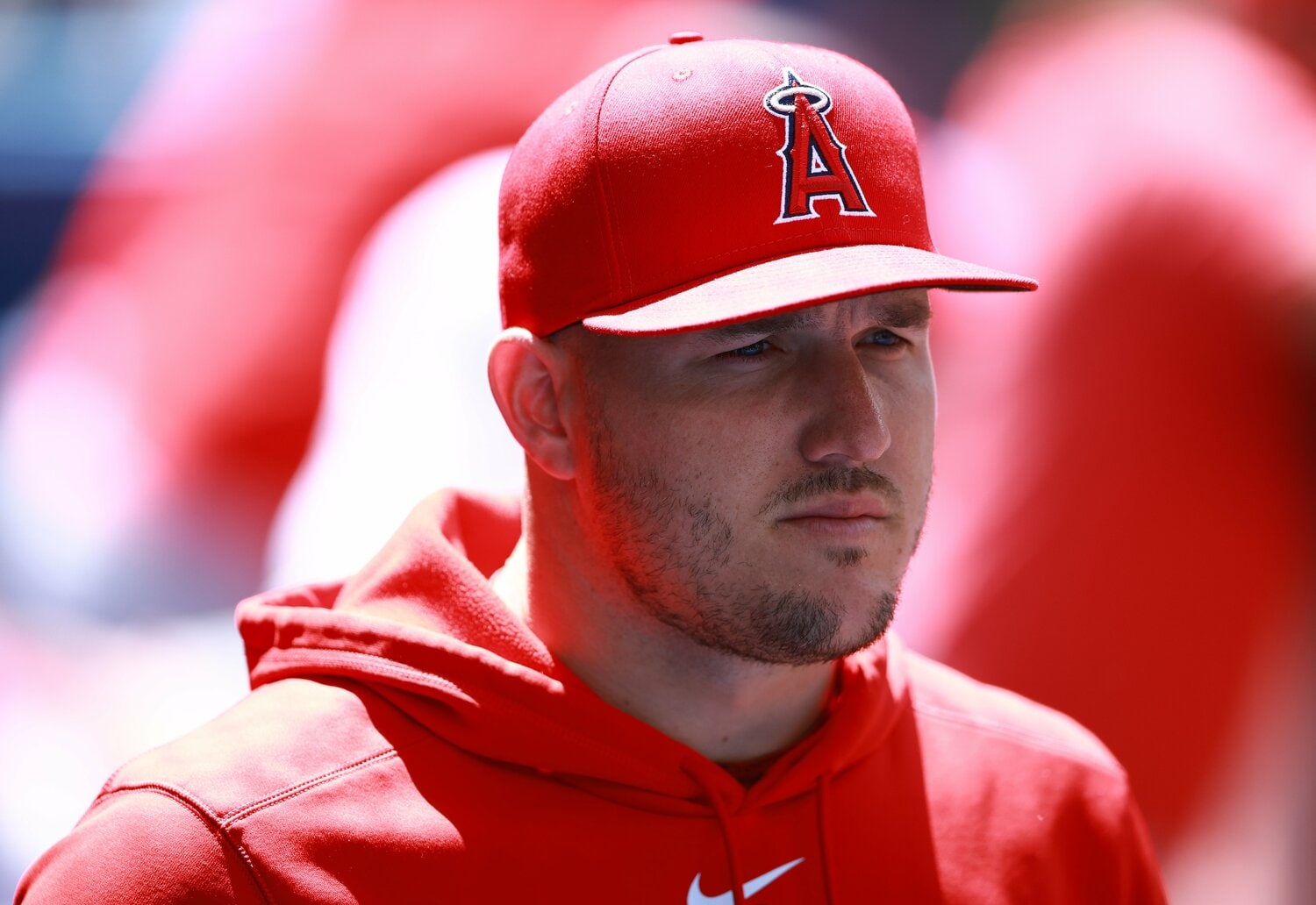 復帰に向けてリハビリを続けるマイク・トラウト　©Getty Images