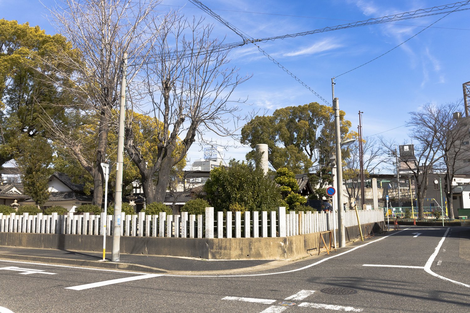 尾頭橋駅からナゴヤ球場まではこんな感じの雰囲気だ（その2）