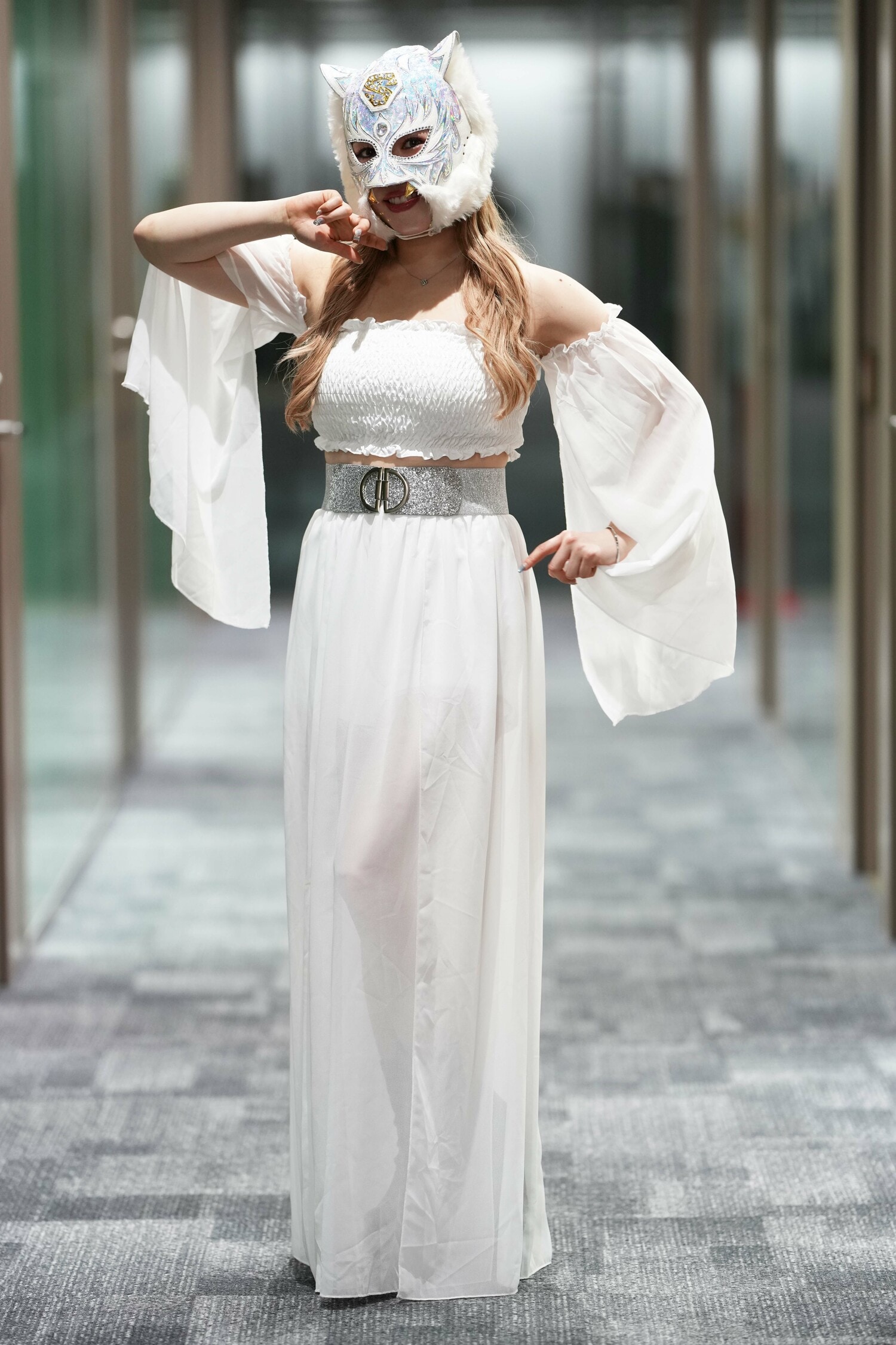 ドレス姿のスターライト・キッド　©Essei Hara