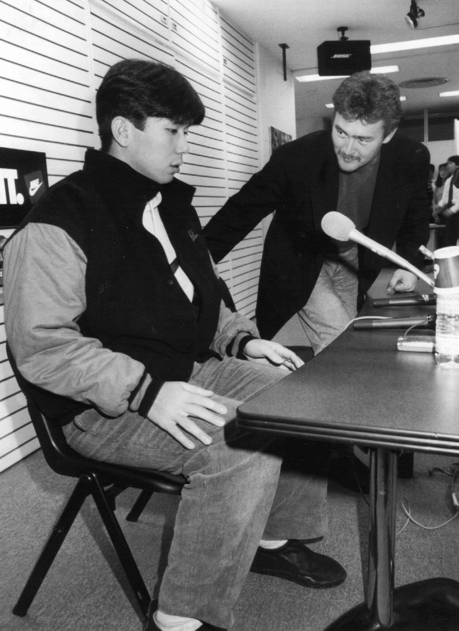 野茂と団野村　©Sankei Shimbun