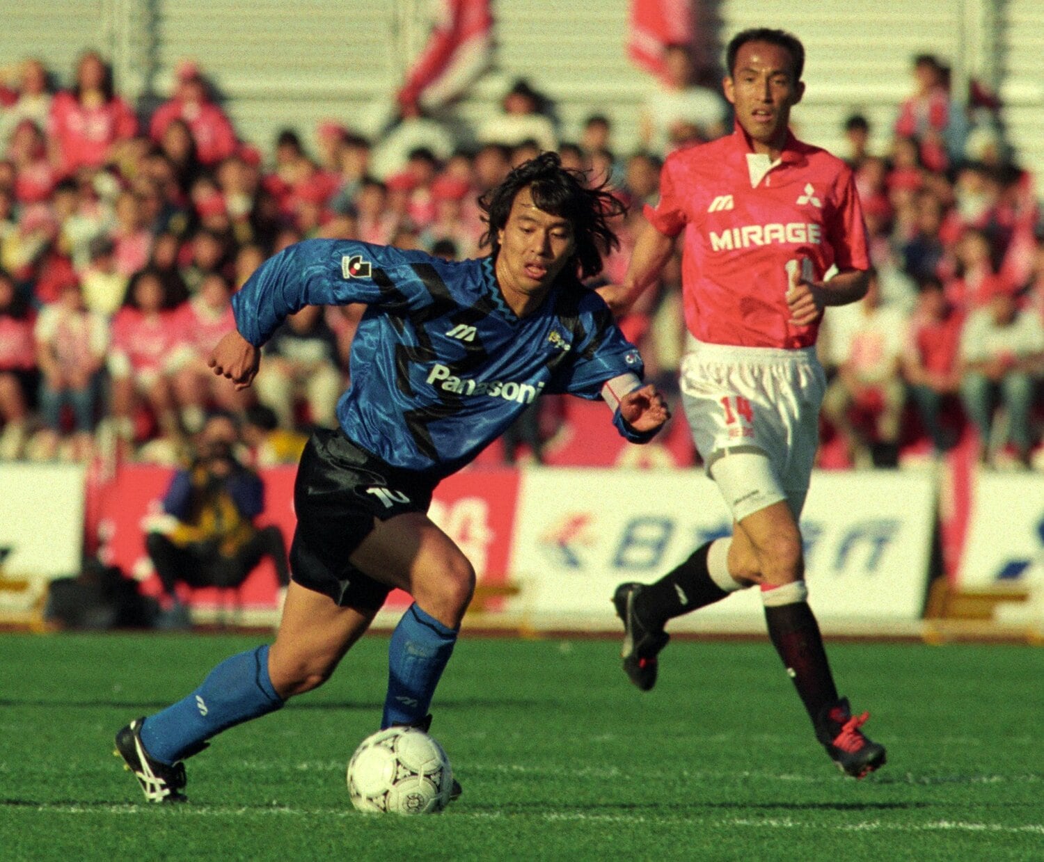 ガンバ時代の礒貝　©Etsuo Hara/Getty Images