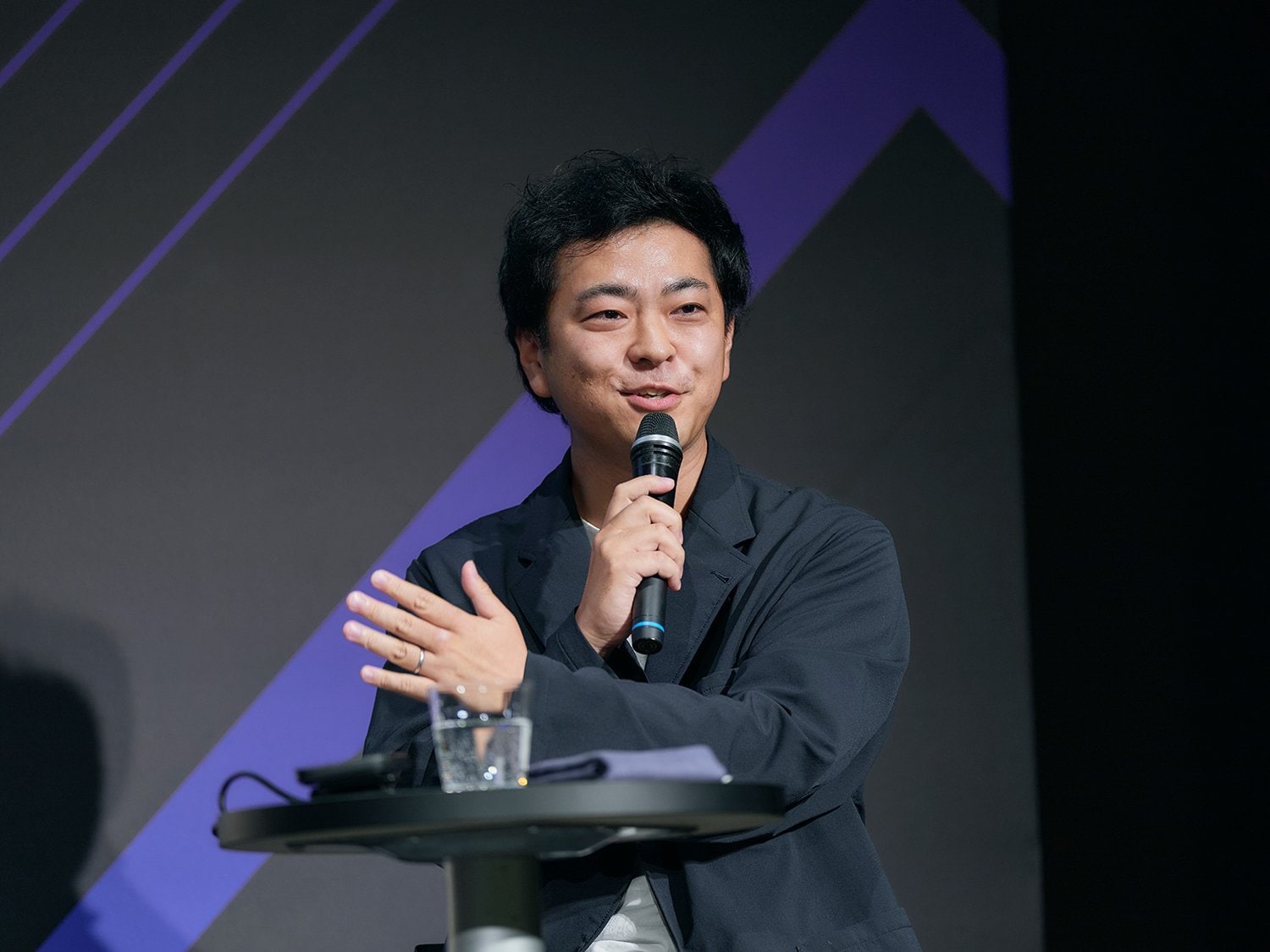 ファシリテーターを務めた株式会社サニーサイドアップ執行役員の清水裕太郎
