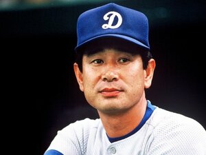 中日監督時代の星野仙一（1988年撮影）
