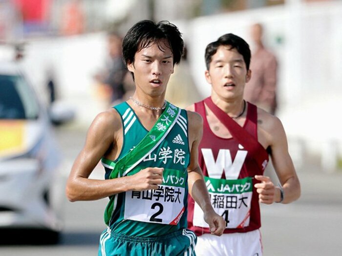 箱根で早稲田は青学を倒せるのか。実は選手層の厚さでは最強クラス!<Number Web> photograph by Kyodo News
