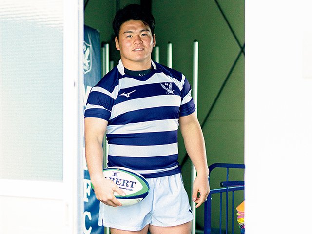 Mizuno 明治大学附属高校　ラグビー　紫紺ジャージ　背番号2 Mizuno 明治大学附属高校 ラグビー 紫紺ジャージ 背番号2 - メルカリ